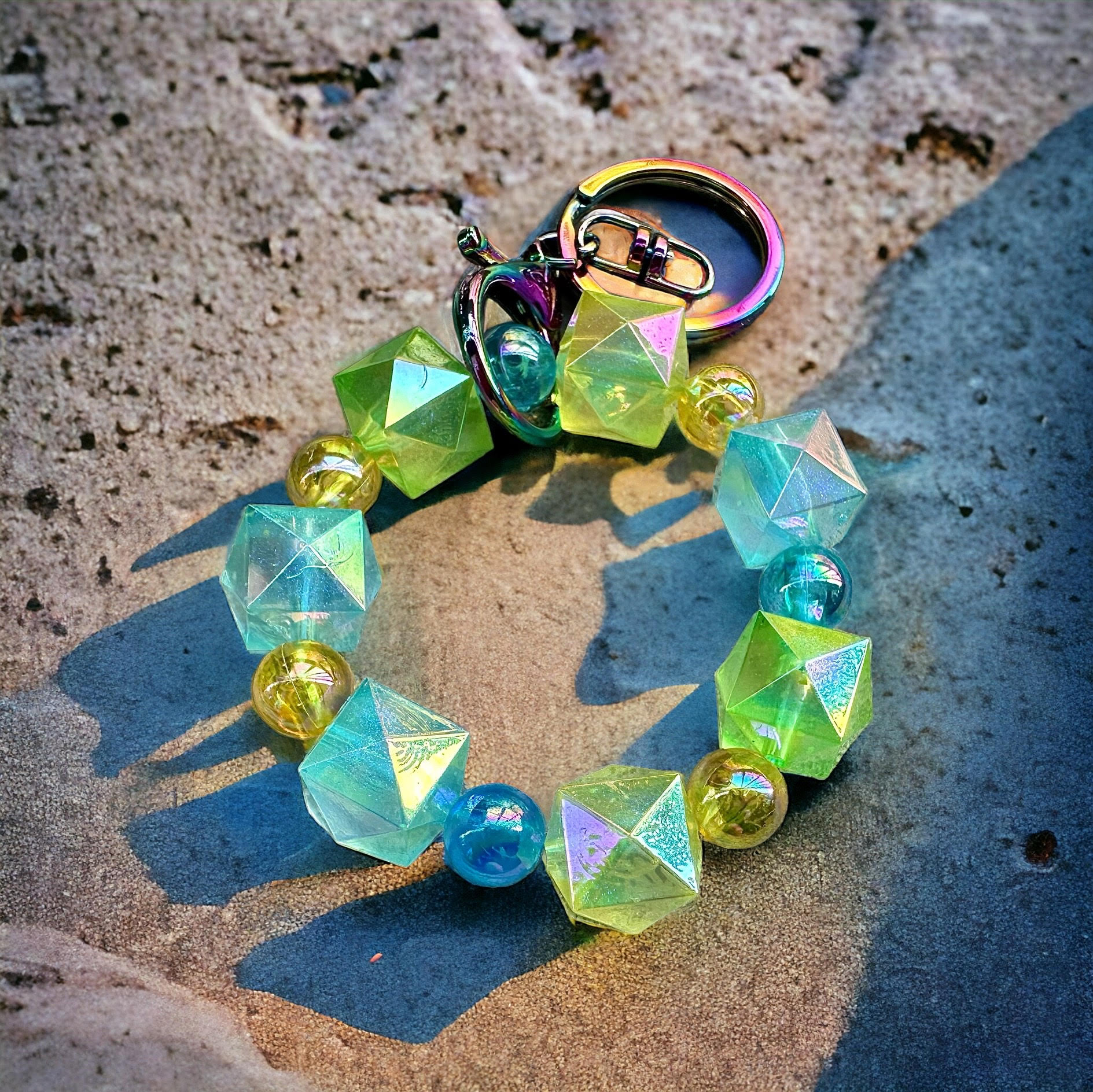 Ocean Burst Bracelet Keychain | Shimmer and Shine Accessories